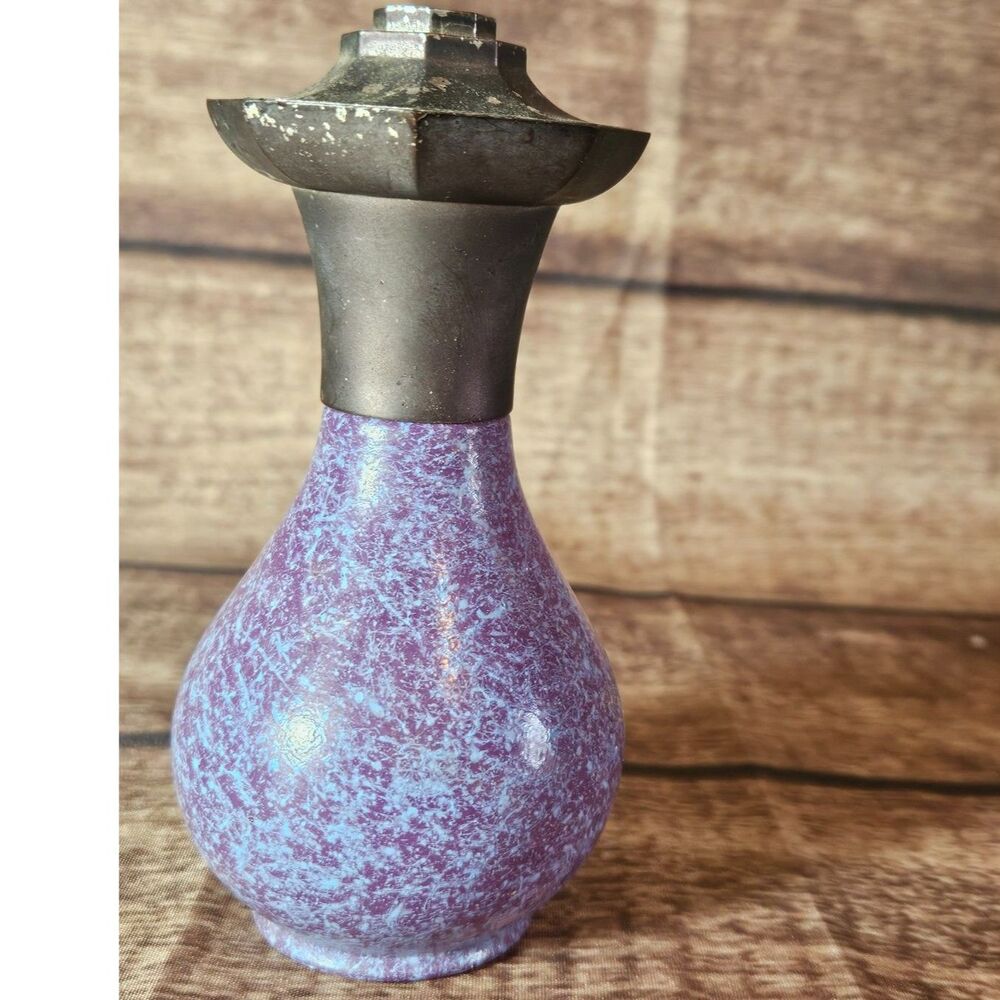 Vintage Amway Miryoku Cologne Mist 2.75 oz. Bottle Purple and Grey